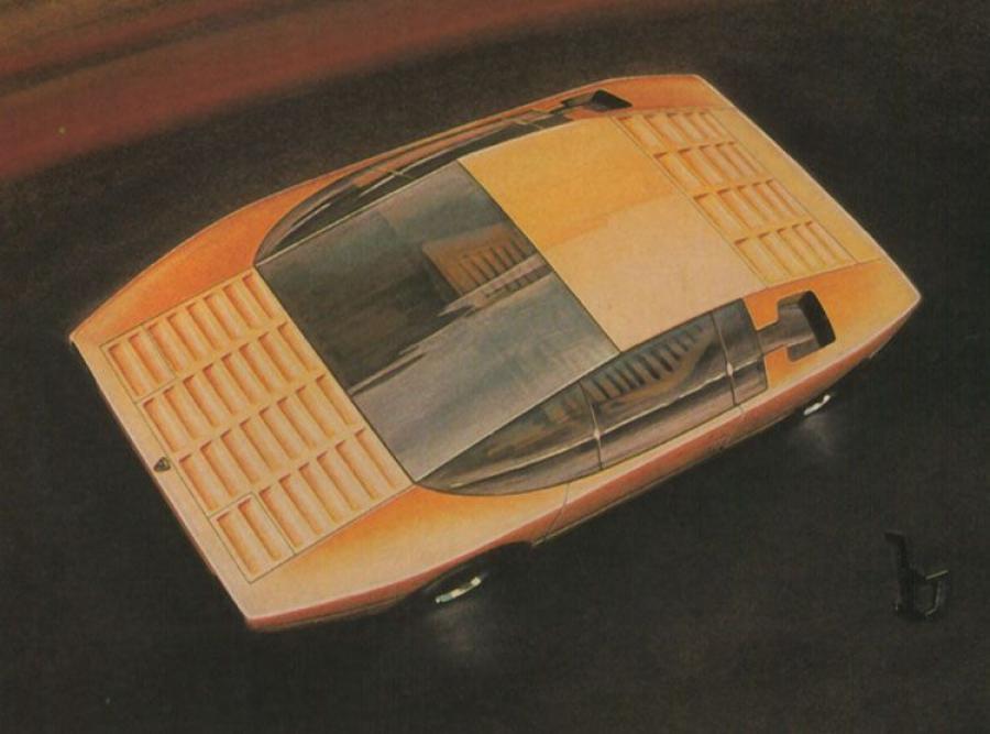  Lamborghini Bravo P114 Concept 1974 года  (фото 29 из 42)